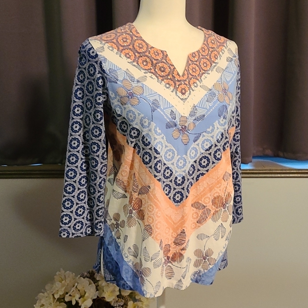 Alfred Dunner patterned top